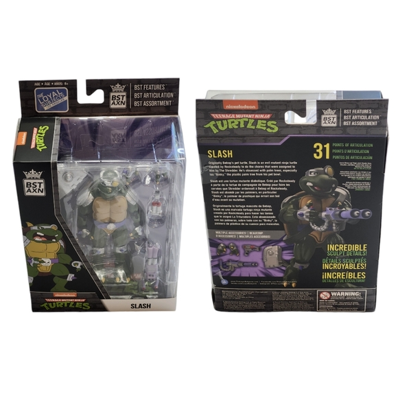 Loyal Subjects BST AXN Arcade Game Teenage Mutant Ninja Turtles 7 Figure Bundle - Picture 5 of 12